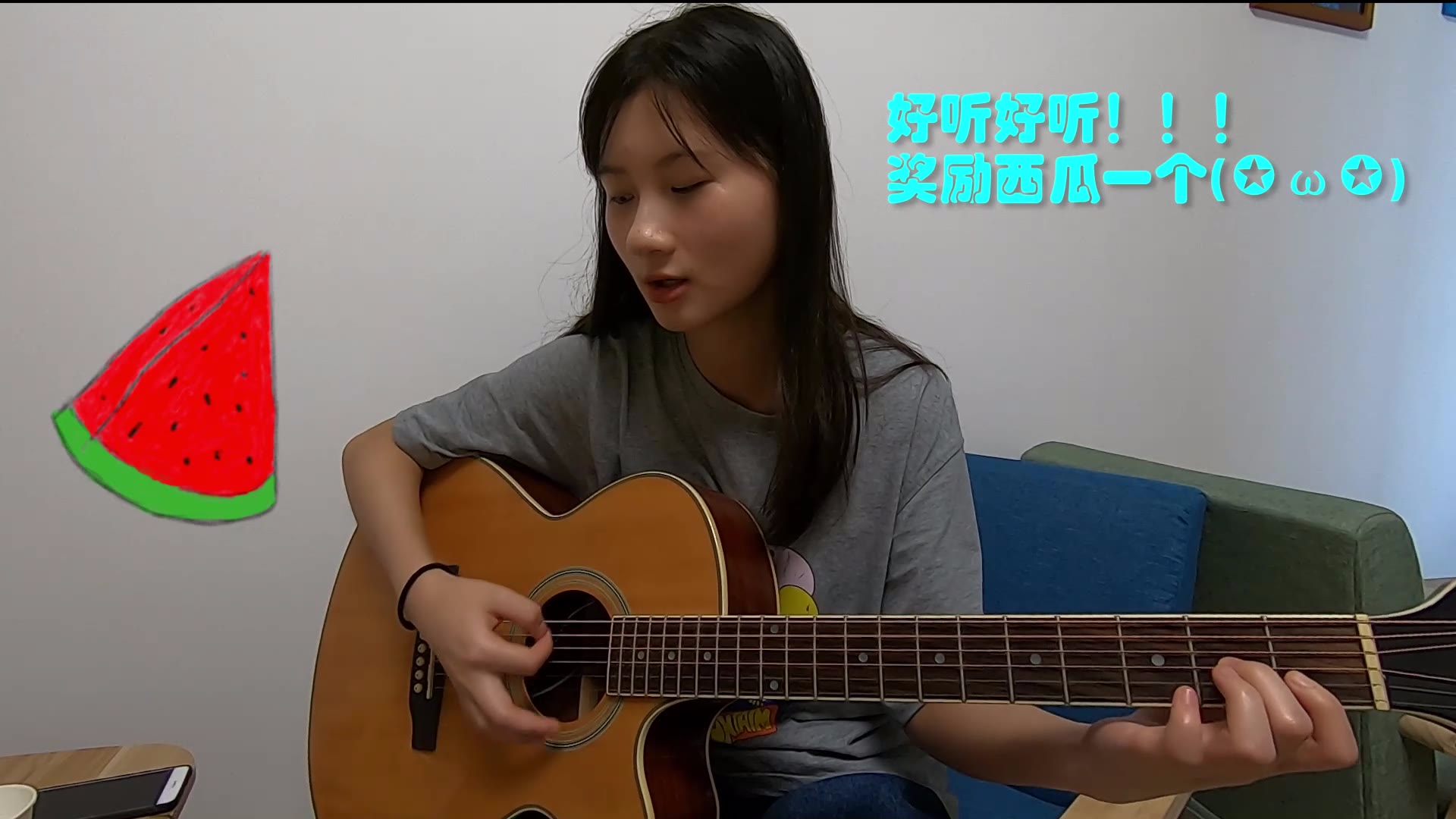 学吉他之余的水弹运动